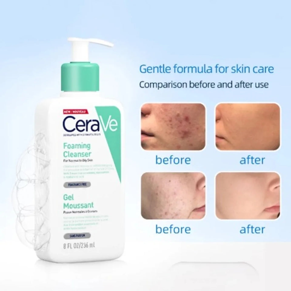 CeraVe Foaming Cleanser Normal To Oily Skin 236ml