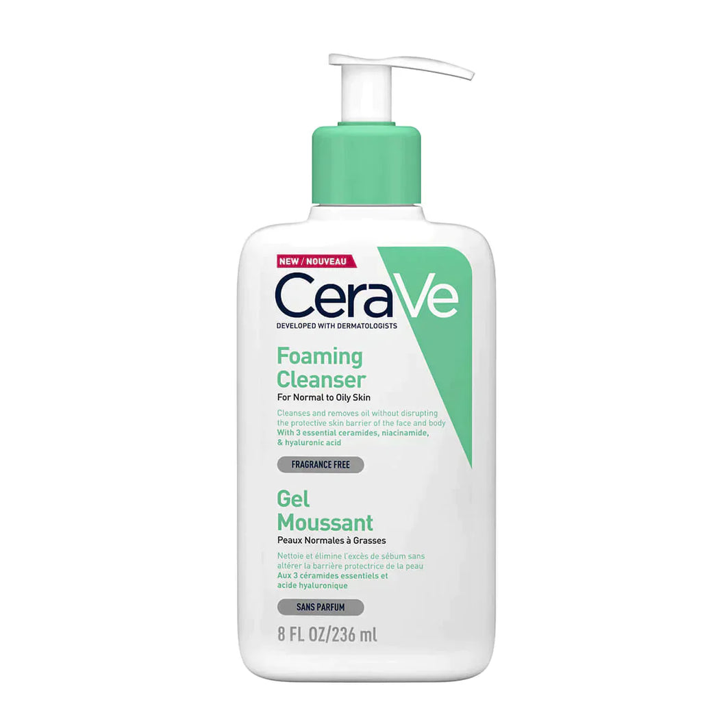 CeraVe Foaming Cleanser Normal To Oily Skin 236ml