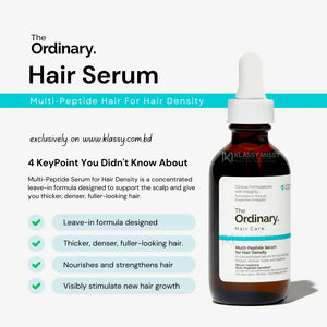 THE ORDINARY MULTI-PEPTIDE FOR HAIR DENSITY SERUM