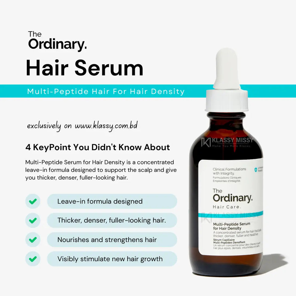 THE ORDINARY MULTI-PEPTIDE FOR HAIR DENSITY SERUM